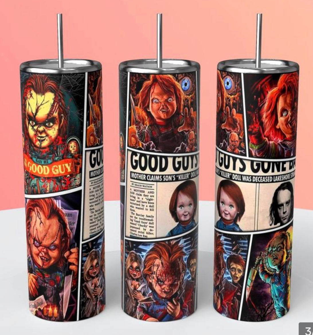 Chucky Collage 20oz Tumbler