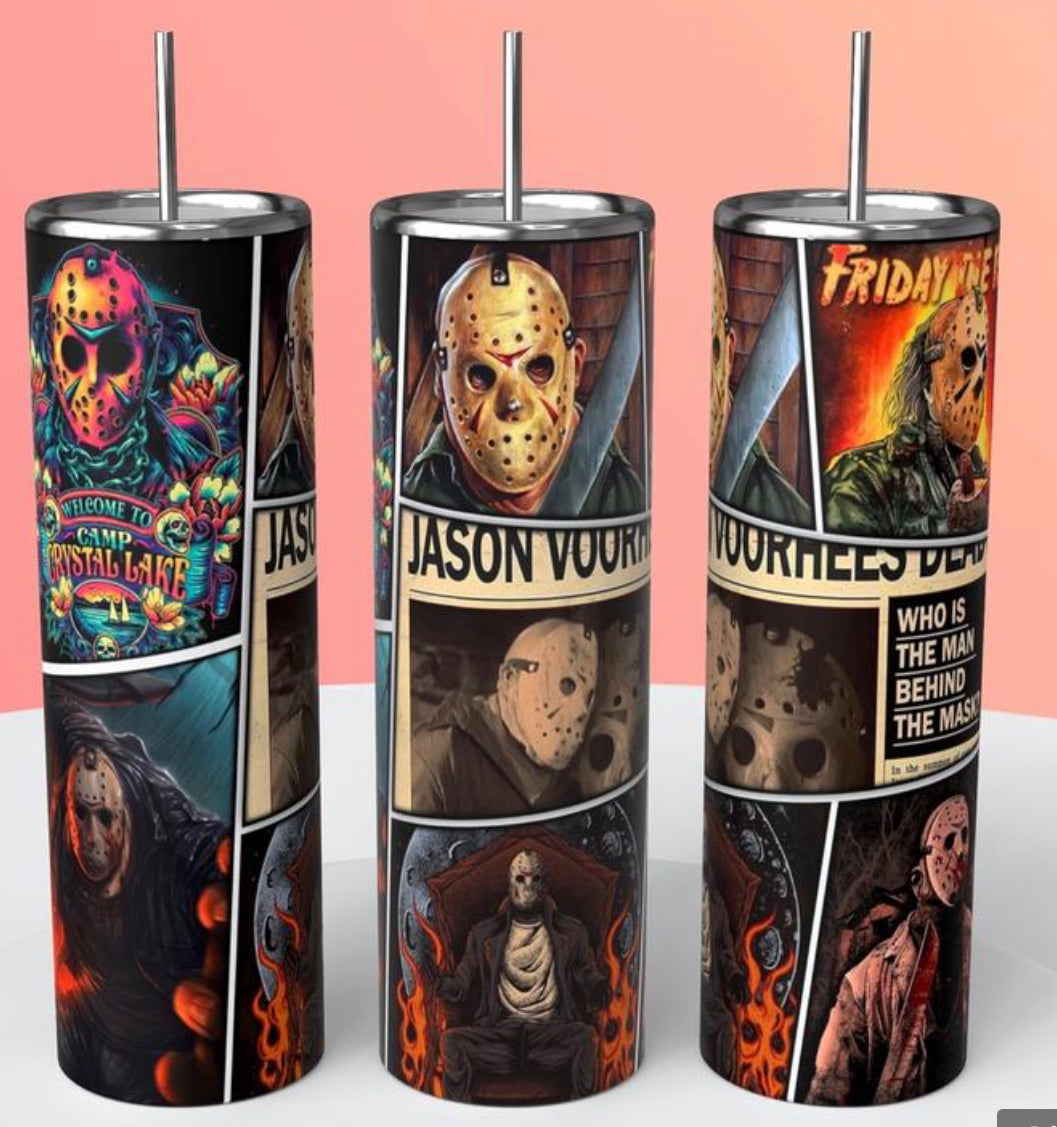 Jason Collage 20oz Tumbler