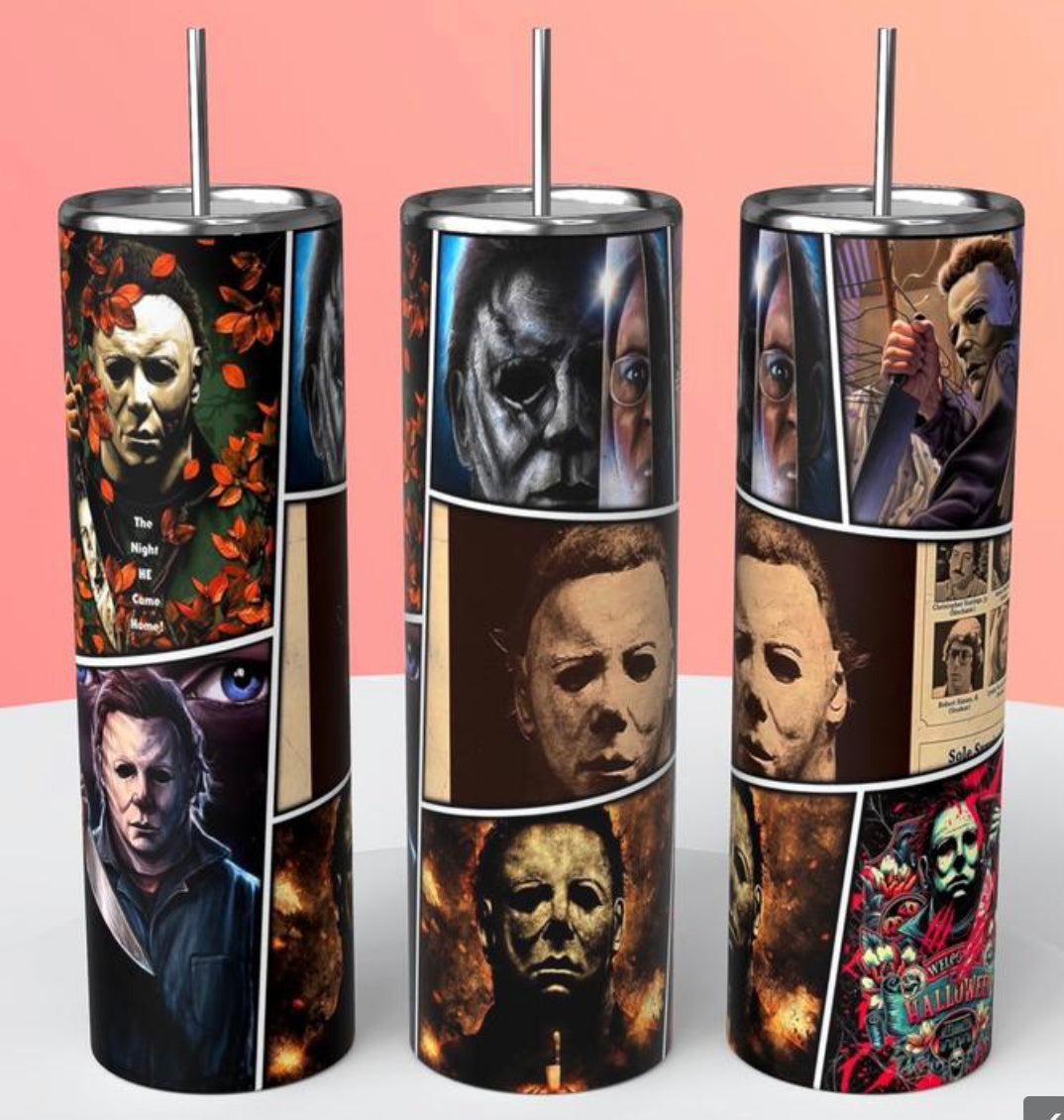 Michael Myers Collage 20oz Tumbler #2
