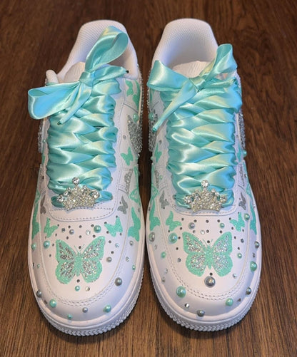Custom Quince Air Force Ones