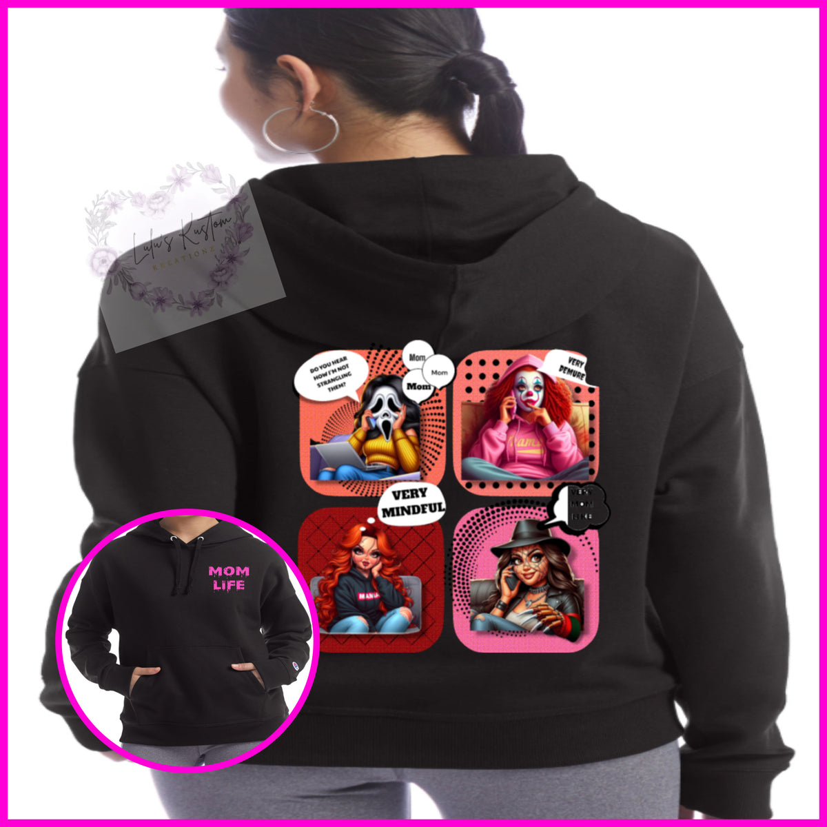 Very Demure Horror Mom Hoodie